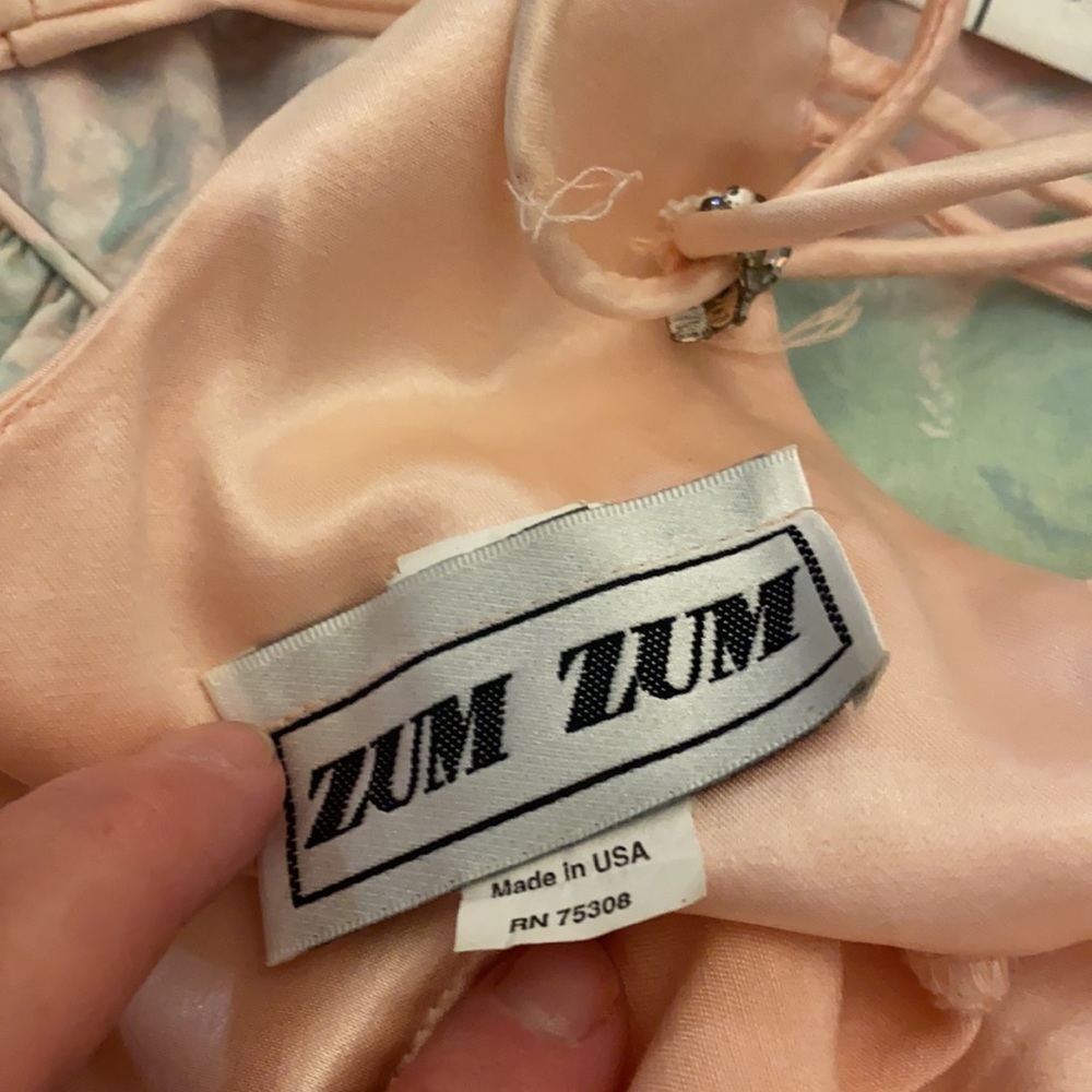 Pink Satin Formal Dress - Picture 6 of 14